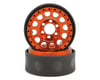 Vanquish Products Method 105 1.9 Beadlock Crawler Wheels (Orange/Black) (2)