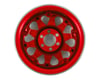 Image 2 for Vanquish Products Method 101 2.2 Aluminum Beadlock Crawler Wheel (2-Red/Black)
