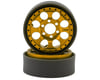 Image 1 for Vanquish Products KMC KM237 Riot 1.9" Beadlock Crawler Wheels (Gold) (2)