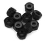 Image 1 for Vision Racing 3mm Aluminum Locknuts (Black) (10)