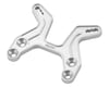 Image 1 for VRP B6/B6D Aluminum "Option" Front Shock Tower (Silver) (Flat Arm)