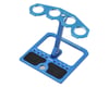 Image 1 for VRP 1/10 Aluminum Shock Stand w/Parts Tray & Storage Pouch (Blue)