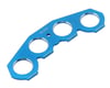 Image 1 for VRP 1/10 Aluminum Shock Stand Upper Tray (Blue)