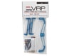 Image 2 for VRP B6/B6D Aluminum Adjustable Battery Strap (Blue) (Turnbuckle Style)