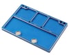 Image 1 for VRP 120mmx80mm Aluminum Medium Parts Tray w/Storage Pouch (Blue)