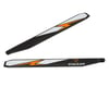 Image 1 for Vulcan Rotors 200mm Carbon Fiber Main Blade Set (Orange)