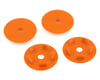 Image 1 for Webster Mods Spoked Wheel Mud Plug for Traxxas Slash (Orange)