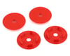 Image 1 for Webster Mods Spoked Wheel Mud Plug for Traxxas Slash (Red)