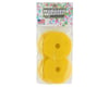 Image 2 for Webster Mods Spoked Wheel Mud Plug for Traxxas Slash (Yellow)