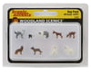 Image 1 for Woodland Scenics HO Scale Dog Pack Micro Figures