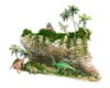 Image 1 for Woodland Scenics Scene-A-Rama® Dinosaur Ridge LandESCAPES™ Diorama Kit