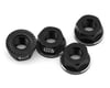 Image 1 for Whitz Racing Products 4mm Flanged Wheel Nuts (Black) (4)