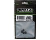 Image 2 for Whitz Racing Products 4mm Flanged Wheel Nuts (Black) (4)