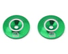 Image 1 for Whitz Racing Products CNC Aluminum Low Profile Wing Washers (Green) (2)