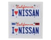 Image 1 for WRAP-UP NEXT REAL 3D U.S. License Plate (2) (I LOVE NISSAN) (11x50mm)