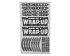 Image 1 for WRAP-UP NEXT Logo Tire Sticker (Black) (Type-A) (140x80mm)