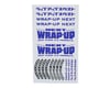 Image 1 for WRAP-UP NEXT Logo Tire Sticker (Blue) (Type-B) (140x80mm)