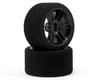 Image 1 for Xceed RC "Enneti" 1/12 Carbon Front Tires (2) (Carbon Black) (35 Shore)