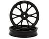 Image 1 for eXcelerate B-Mag Super V Drag Racing Front Wheels (Black) (2) w/12mm Hex