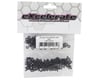 Image 2 for eXcelerate Machined Nylon Screws & Nuts Set (Black) (100) (3x6mm)