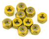 Image 1 for eXcelerate 3mm Aluminum Lock Nuts (Gold) (10)