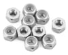 Image 1 for eXcelerate 3mm Aluminum Lock Nuts (Silver) (10)