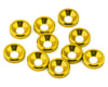 Image 1 for eXcelerate 3mm Countersunk Washers (Gold) (10)