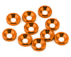 Image 1 for eXcelerate 3mm Countersunk Washers (Orange) (10)