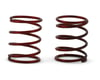 Image 1 for eXcelerate Prodigy On-Road Front Springs (2) (Red/4.1lbs)