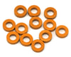 Image 1 for eXcelerate 3x6x1.5mm Aluminum Shims (Orange) (12)