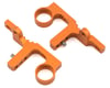 Image 1 for XRAY T4F Aluminum Front Upper Clamp (Orange) (2)