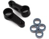 Image 1 for XRAY X4 Aluminum Dual Steering Arm w/Bearings (Black) (2)