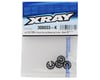 Image 2 for XRAY X4 XLP Aluminum Shock Spring Retainer (Black) (4) (2023-2024)
