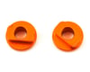 Image 1 for XRAY Aluminum Multi-Flex Radio Plate Bushing (Orange) (2) (Fixed)
