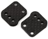 Image 1 for XRAY XB8 Carbon Fiber Rear Aluminum Hub Uprights (2mm Lower Camber Link)