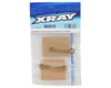 Image 2 for XRAY +2mm Brass Rear Lower Suspension Holder Set
