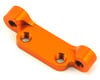 Image 1 for XRAY Aluminum Lower Graphite Suspension Arm Holder (Orange)