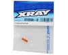 Image 2 for XRAY Aluminum X1 Steering Pivot Shaft (Orange)
