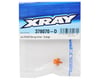 Image 2 for XRAY Aluminum Shock Spring Collar (Orange)
