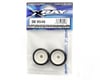 Image 2 for XRAY 9mm Hex Front Foam Tire Mounted (2) (White) (50 Deg)