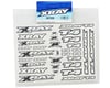 Image 2 for XRAY T4 Sticker Decal Sheet (White)