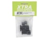 Image 2 for Xtra Speed SCX10 Tanky Tracks Aluminum Rear Hub w/Hex Adapter (Black) (2)