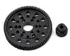 Image 1 for Xtra Speed SCX10/Wraith Delrin Helical Spur & Pinion Gear Set (92/20T)