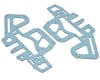 Image 1 for Xtreme Racing Heli Carbon Fiber Side Plate Set (Blue)