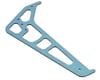 Image 1 for Xtreme Racing Heli Carbon Fiber Tail Rotor Fin (Blue)