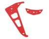 Image 1 for Xtreme Racing Heli Align T-Rex 250 G-10 Tail Fin Set (Red)