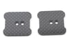 Image 1 for Xtreme Racing Axial AX10 Scorpion Carbon Fiber Axle Battery Mounts (2)