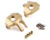 Image 1 for Yeah Racing Axial SCX10 II High Mass Brass Left & Right Steering Knuckles (2)