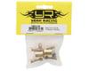 Image 2 for Yeah Racing Element RC Enduro Brass Front C-Hub Carriers (Gold) (2) (20g)