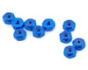Image 1 for Yeah Racing 2mm Aluminum Lock Nut (10) (Blue)